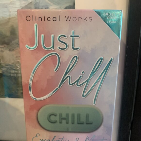 NWT CLINICAL WORKS Just Chill Eucalyptus Mint Shower Steamers 10pcs - Picture 2 of 4